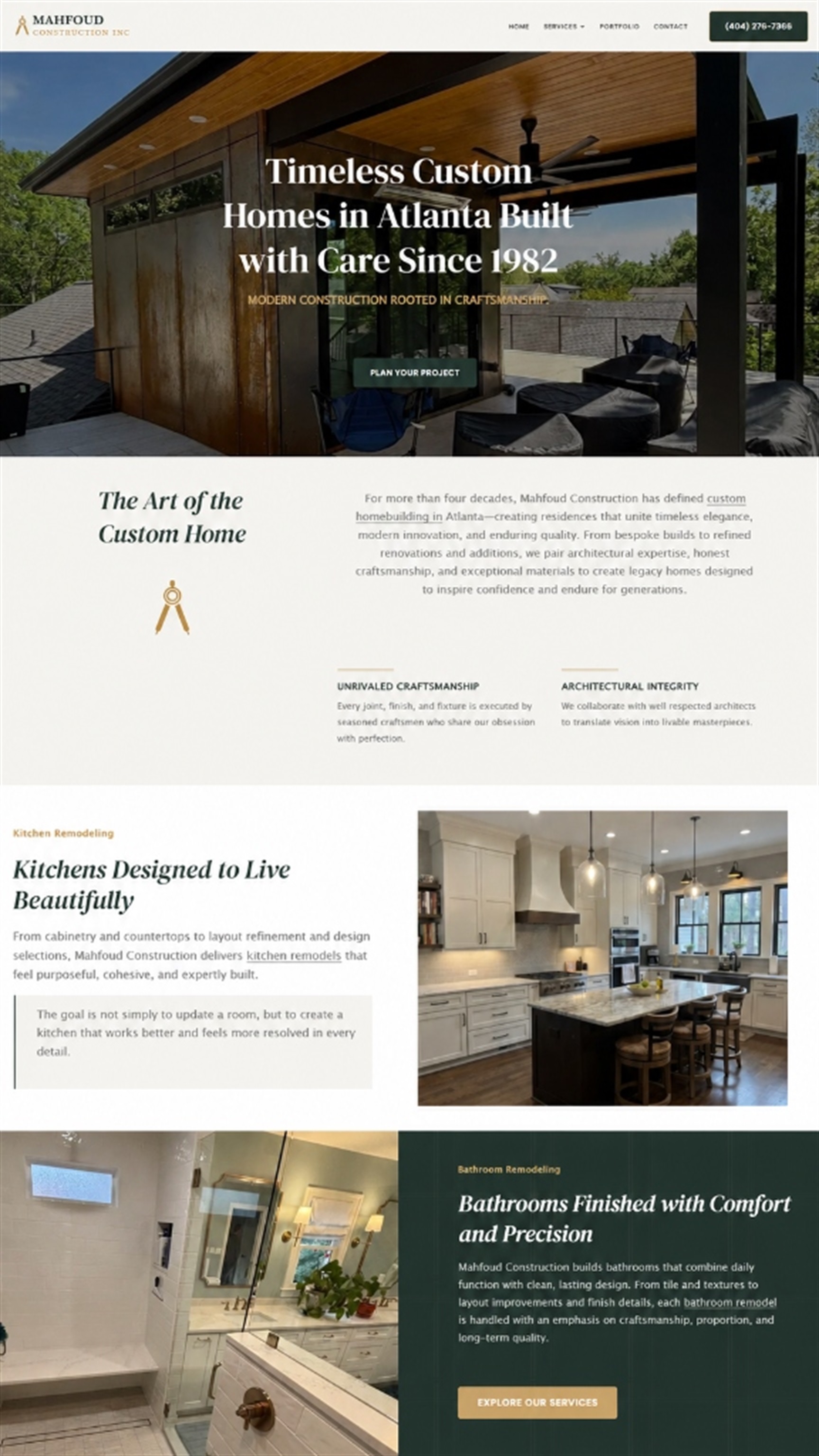 Mahfoud Construction New Website